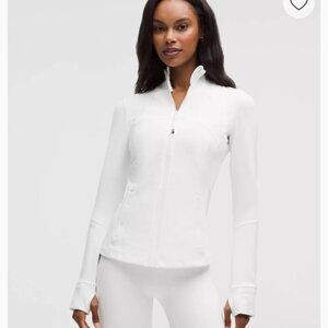 LuLuLemon Define White Jacket